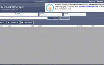 Facebook ID Scraper