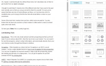 Designing your emails within MailChimp